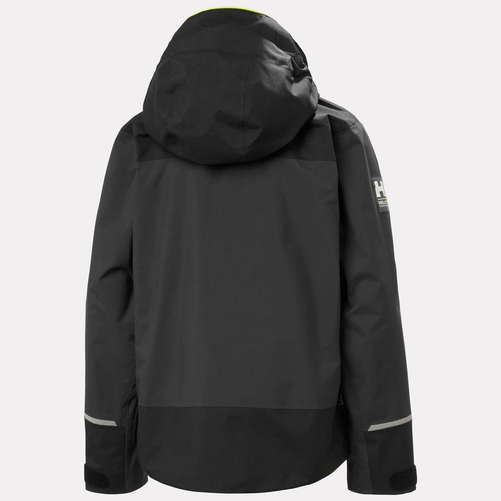 Juniors' Hooded Sailing Rain Jacket - Cream