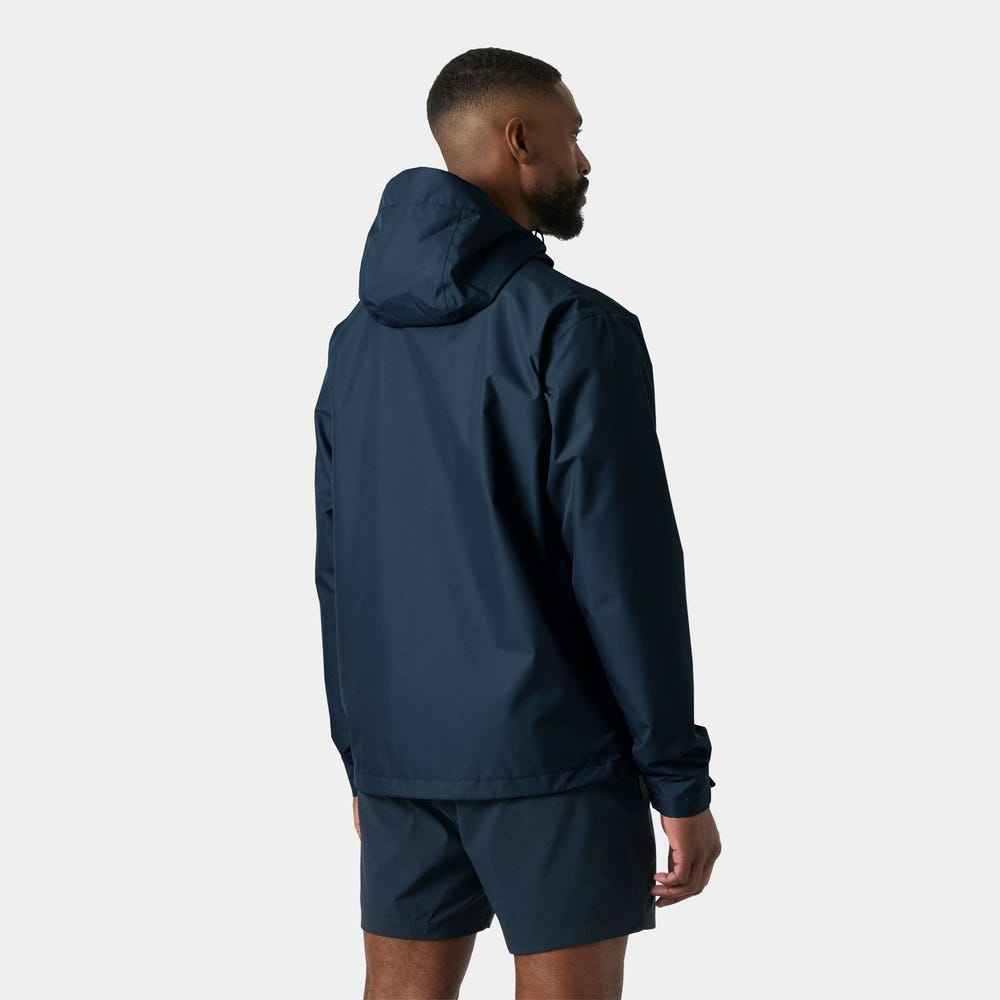 Men's Waterproof Rain Jacket - Mustard