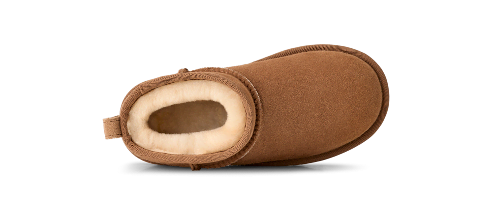 Kids' Low Shaft Sheepskin Boot - Black