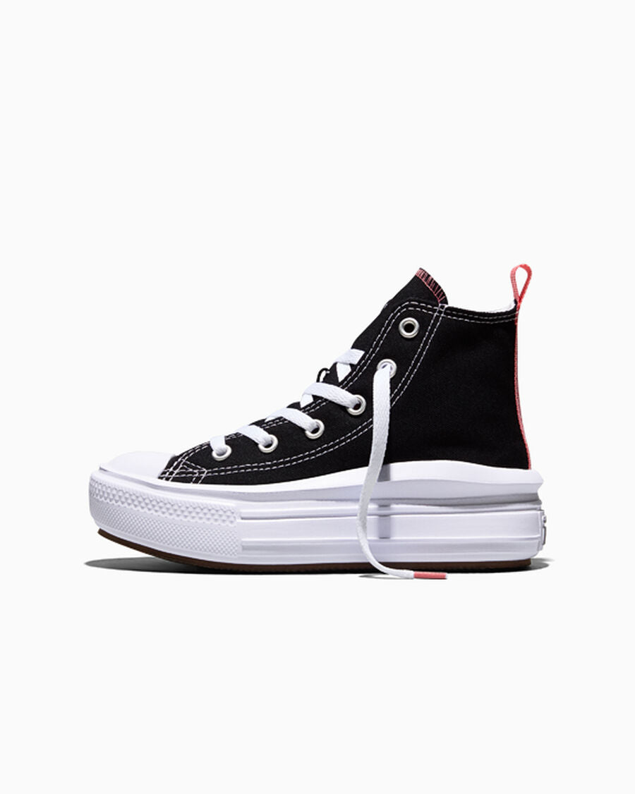 Canvas Platform High Top Sneakers