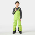 Juniors' Insulated Ski Bib Pants - Black