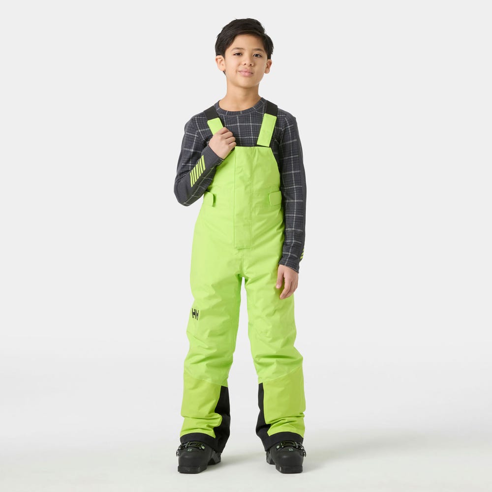 Juniors' Insulated Ski Bib Pants - Black