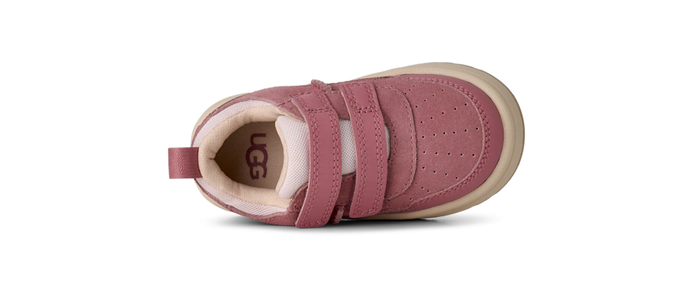 Toddler Suede Hook-And-Loop Sneaker - Chestnut