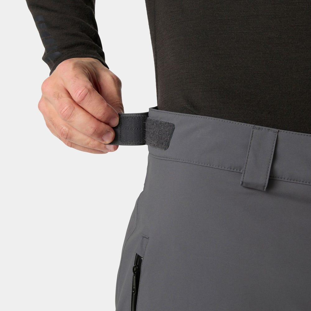 Men's Insulated Ski Pants - Gray Green