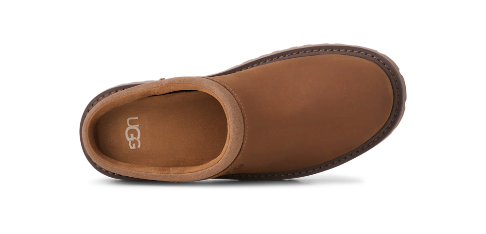 Men's Waterproof Nubuck Clog - Black