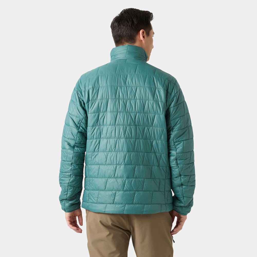 Men's Lightweight Insulated Jacket - Opal Green