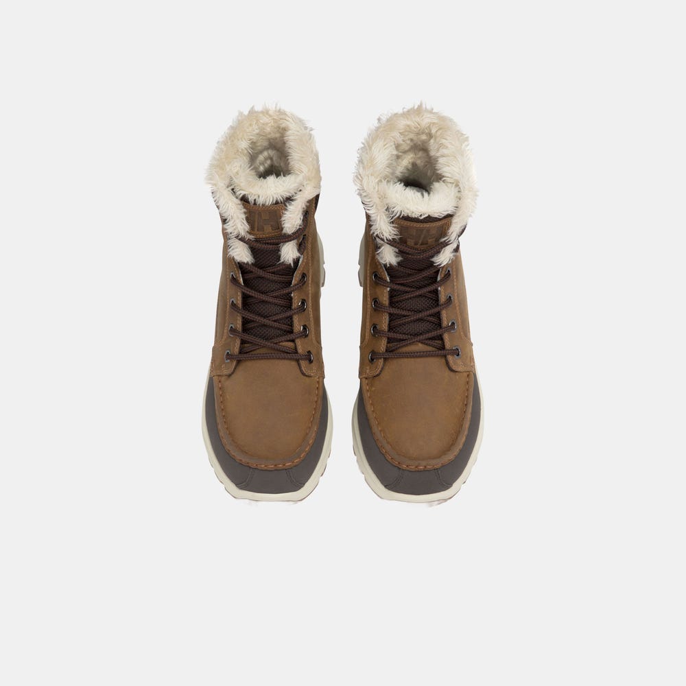 Men's Waterproof Insulated Winter Boots - Brown