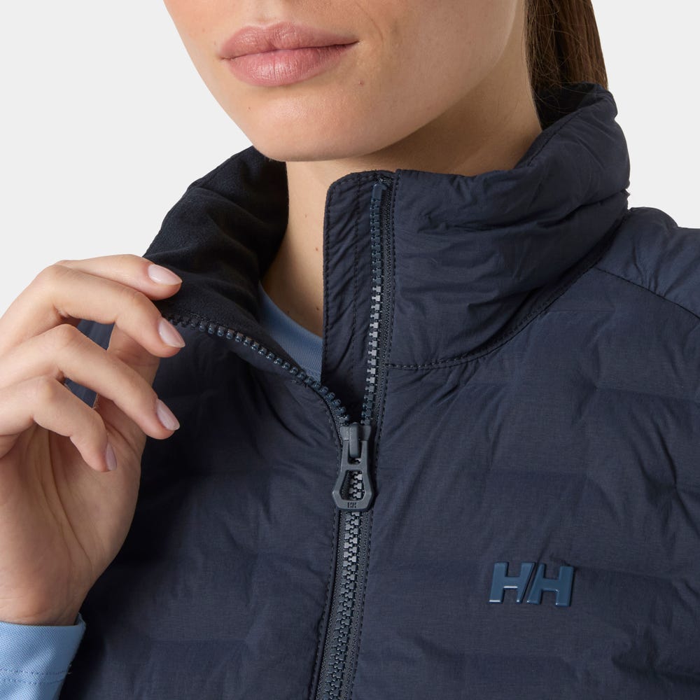 Women's Stretch Insulated Vest - Gray