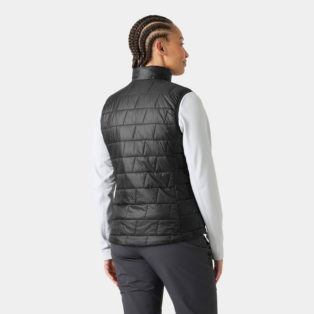Women's Packable Insulated Vest - Cream
