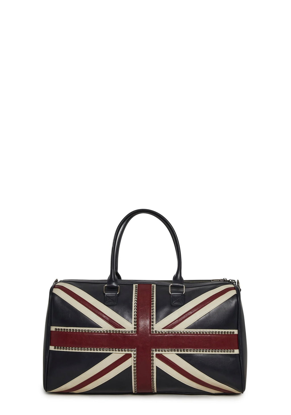 Studded Flag Panel Weekender Bag - Multi