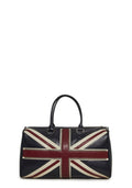 Studded Flag Panel Weekender Bag - Multi