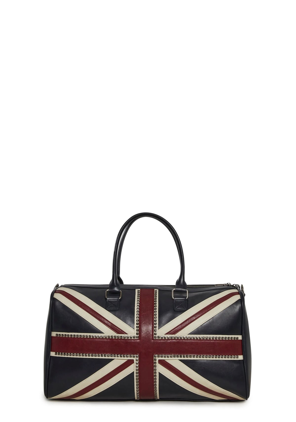 Studded Flag Panel Weekender Bag - Multi