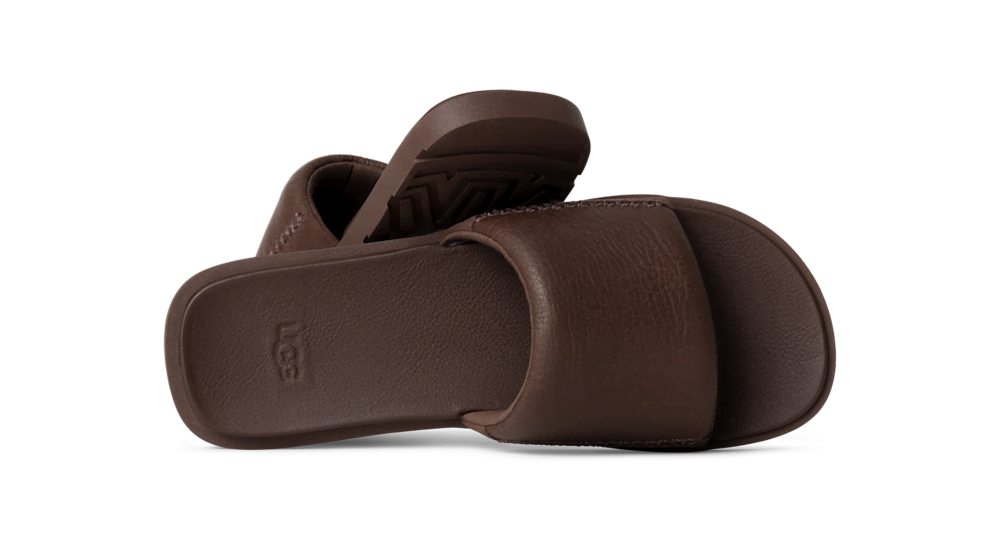 Men's Leather Slide Sandal