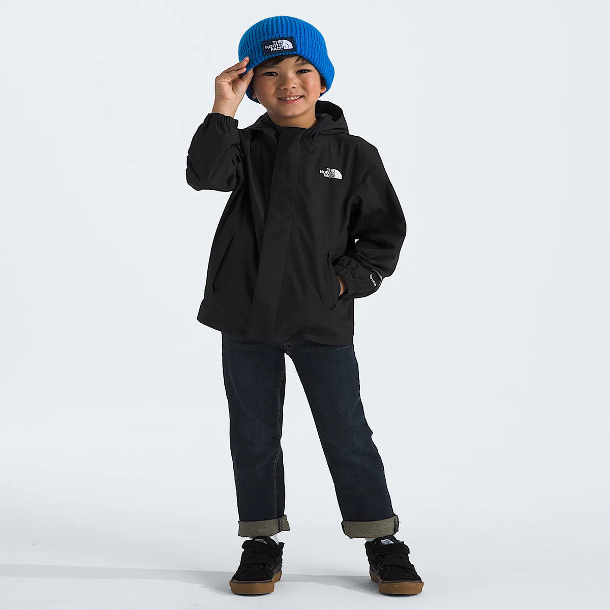 Kids' Waterproof Rain Jacket - Blue