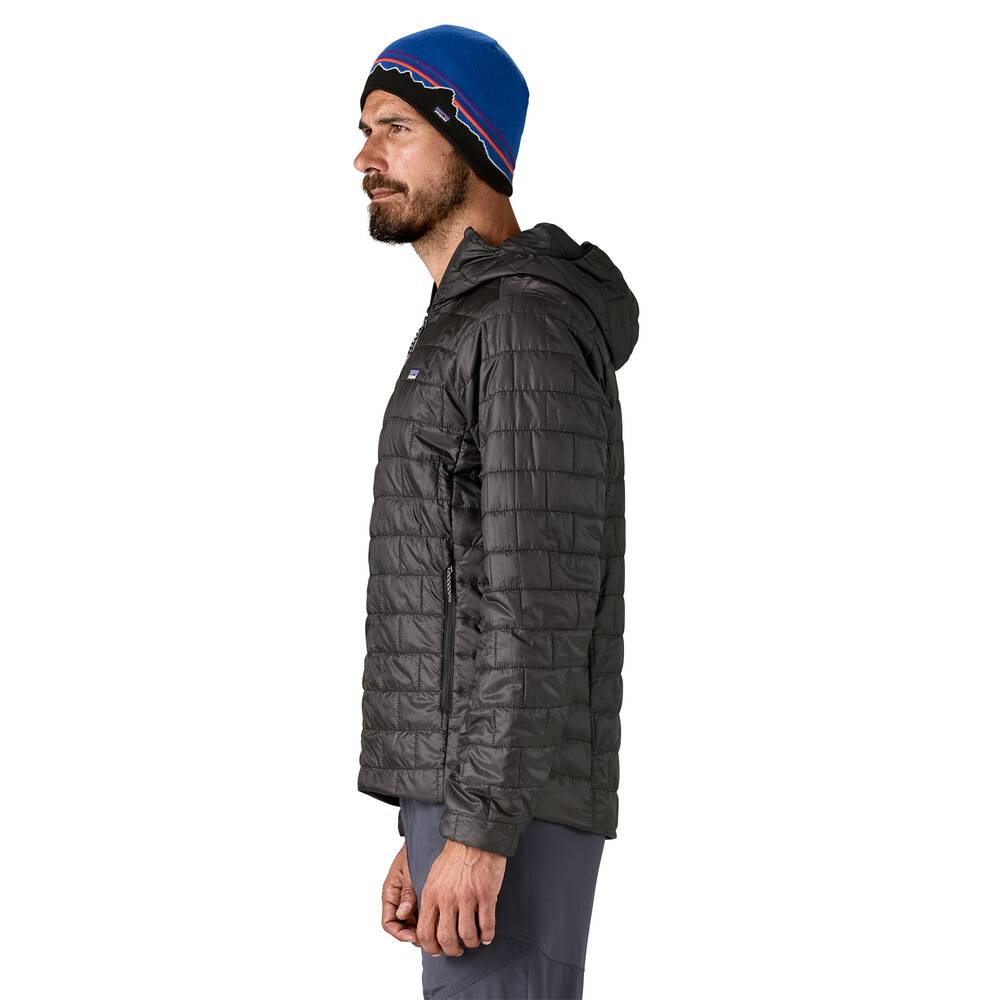 Men's Insulated Hooded Jacket - Brown