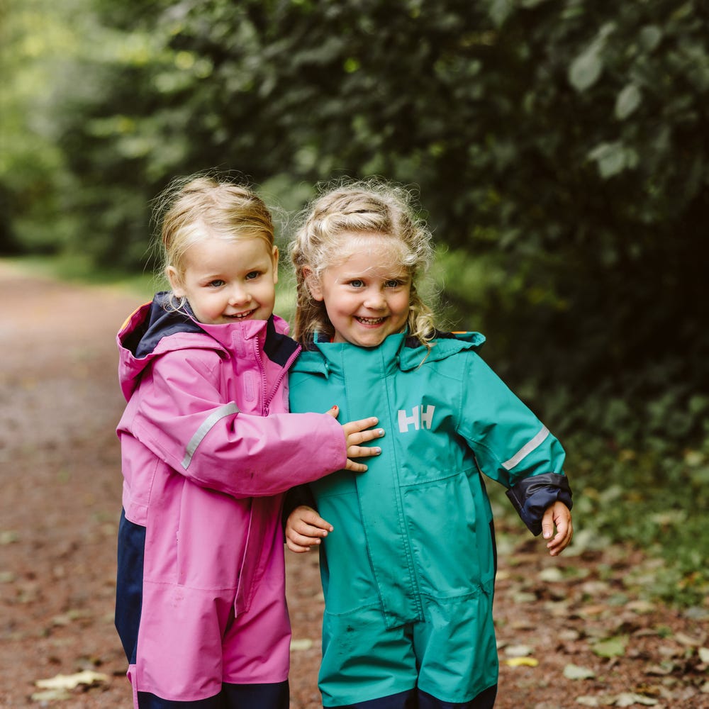 Kids' Waterproof Rain Suit - Pink