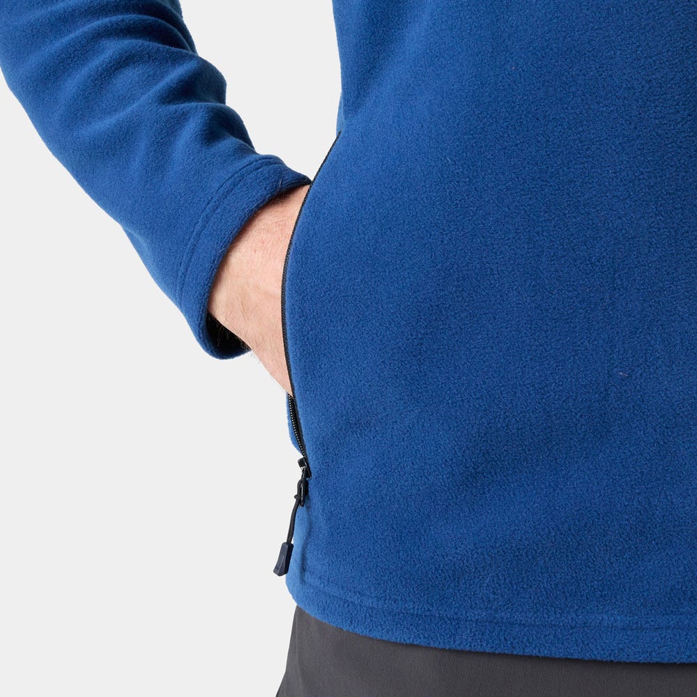 Men's Lightweight Microfleece Jacket - Green