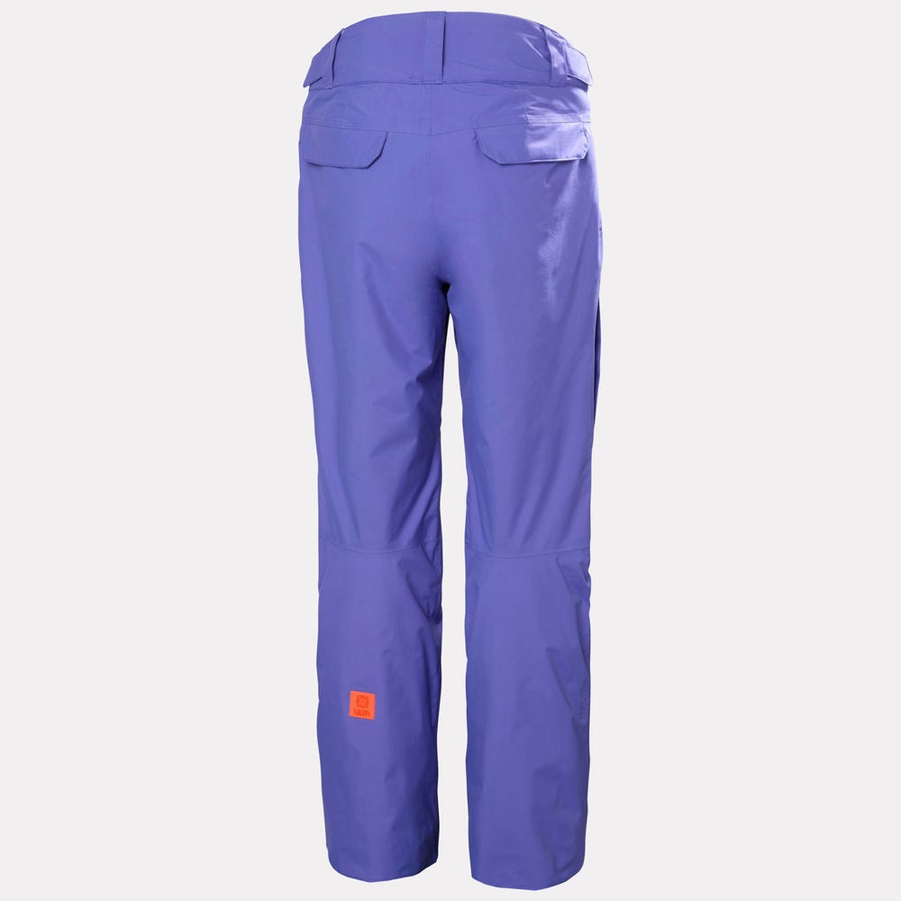 Men's Insulated Cargo Ski Pants - Violet
