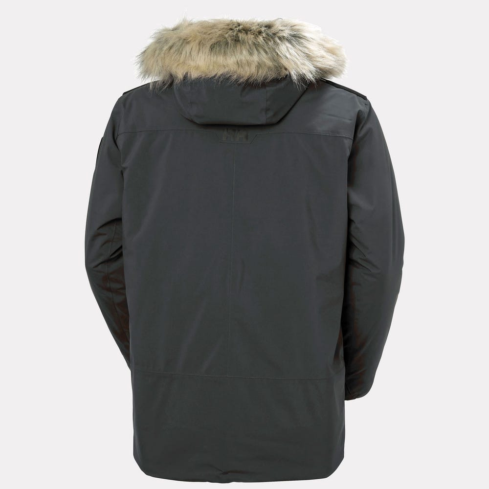 Men's Insulated Waterproof Parka - Gray Green