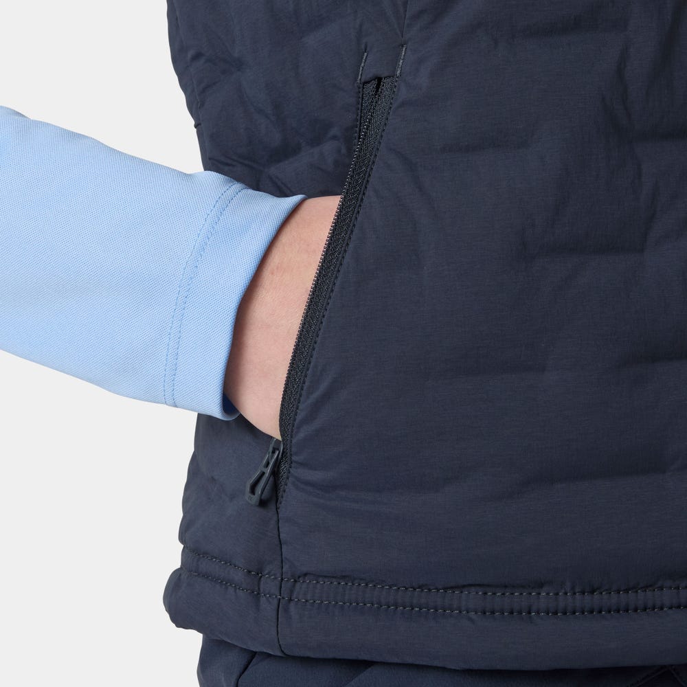 Women's Stretch Insulated Vest - Gray