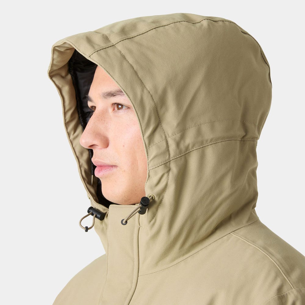 Men's Waterproof Down Parka - Pebble