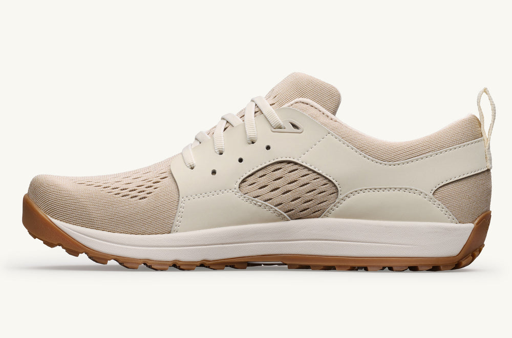 Women's Mesh Athletic Sneaker - Sand