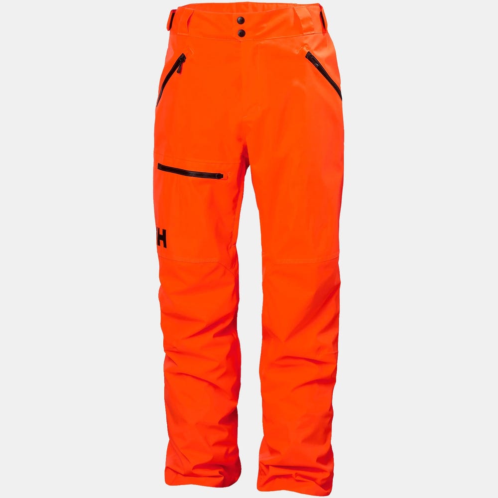 Men's Insulated Cargo Ski Pants - Violet