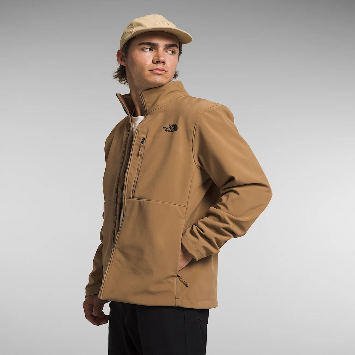 Men's Softshell Jacket - Brown