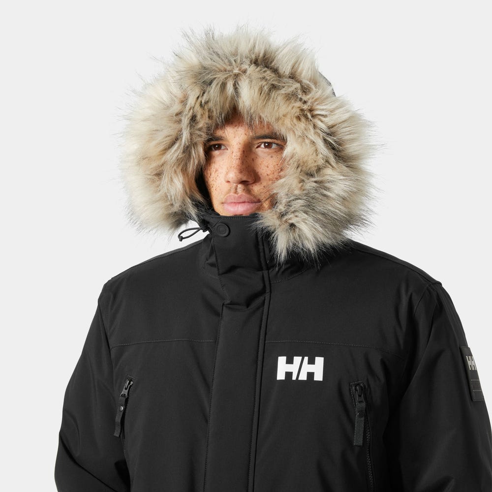 Men's Insulated Waterproof Parka - Gray Green