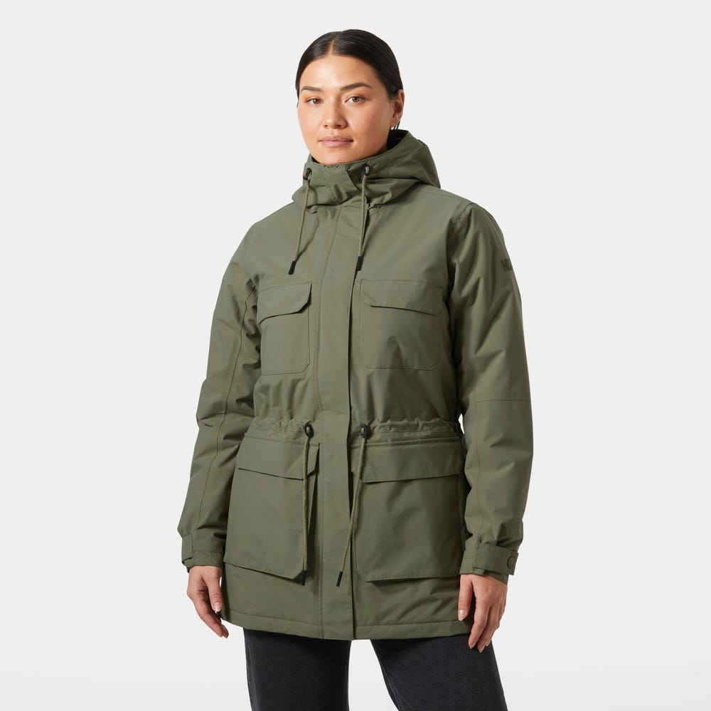 Women's Waterproof Insulated Parka - Black