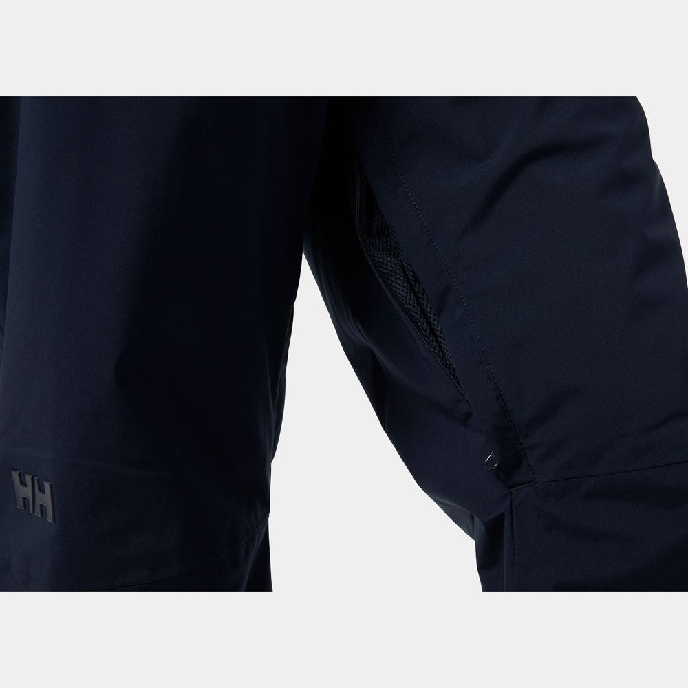 Men's Insulated Ski Bib Pants - Green