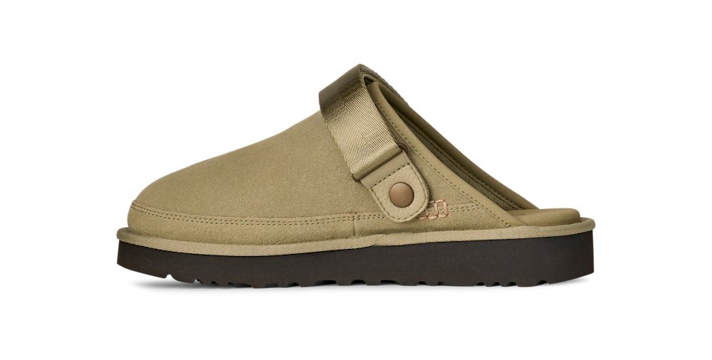 Men's Suede Convertible Clog - Sand