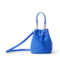 Mini Patterned Bucket Bag - Blue