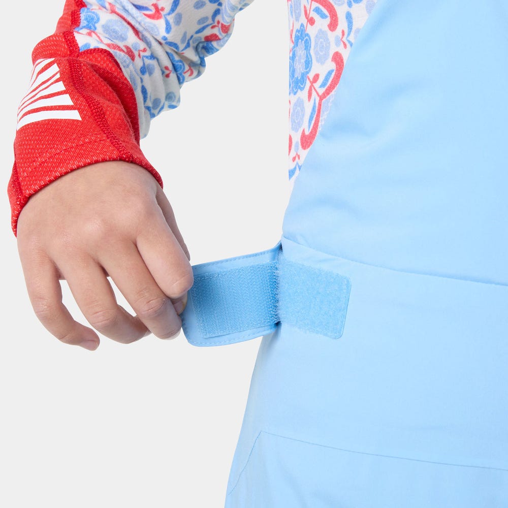 Girls' Insulated Ski Bib Pants - Blue