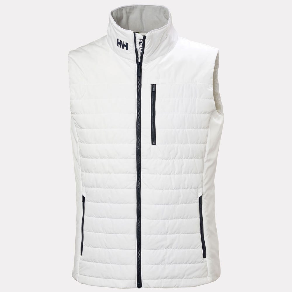 Men's Insulated Sailing Vest - White