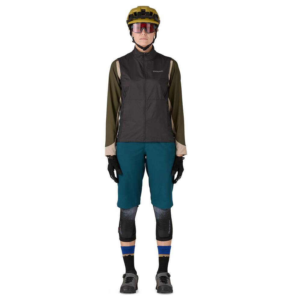 Women's Packable Cycling Vest - Blue