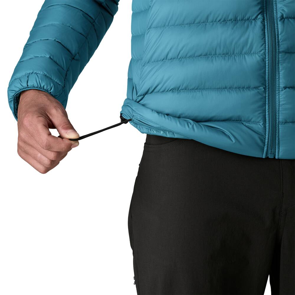 Men's 800-Fill Down Hooded Jacket - Purple