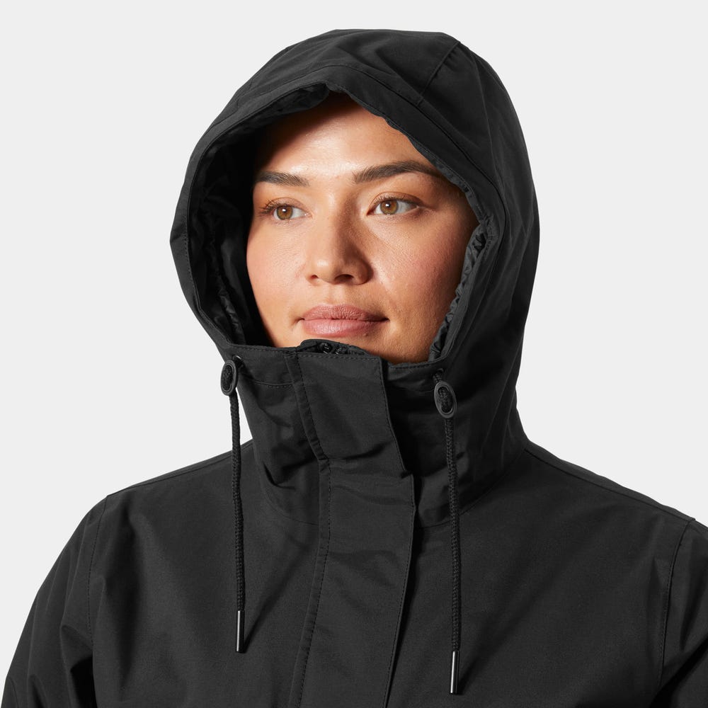 Women's Waterproof Insulated Parka - Black