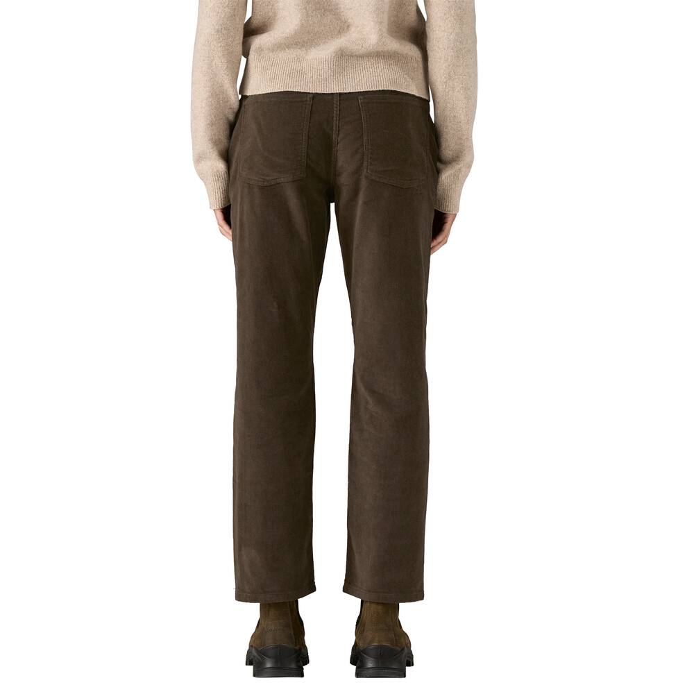 Women's Stretch Corduroy Straight Pants - Brown