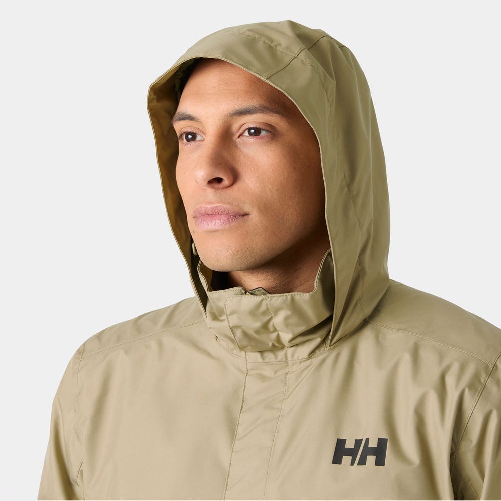 Men's Waterproof Rain Jacket - Green