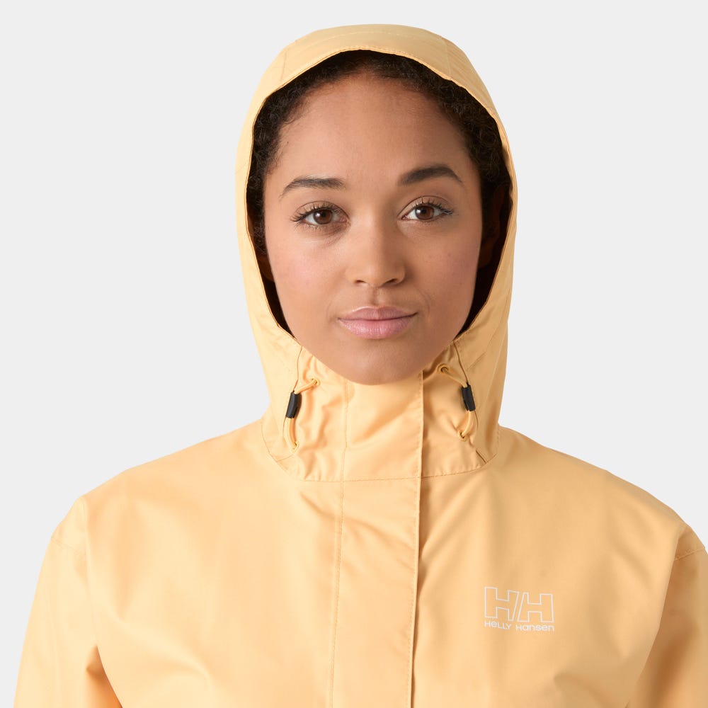 Women's Waterproof Rain Jacket - Hot Pink