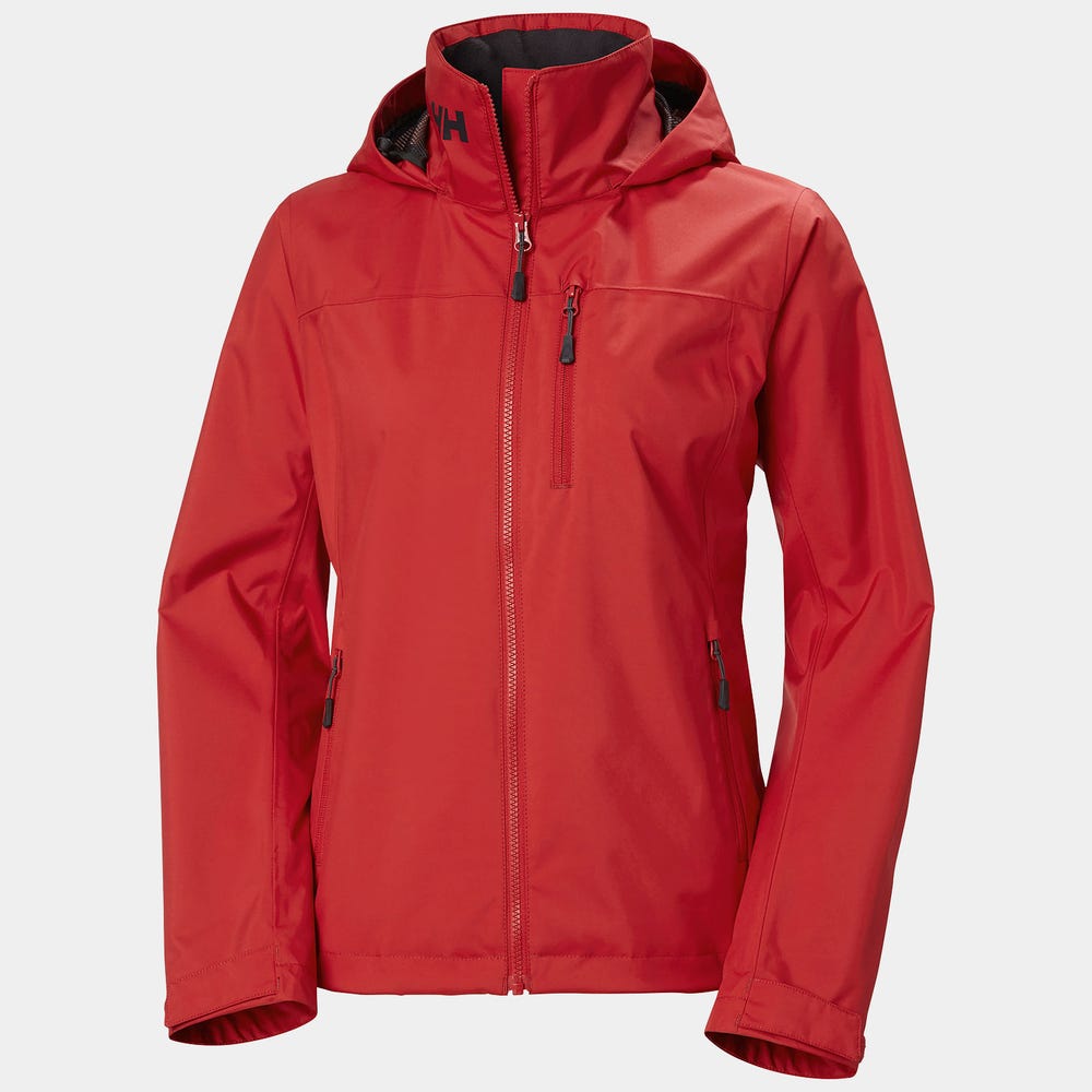 Women's Hooded Sailing Rain Jacket - Black