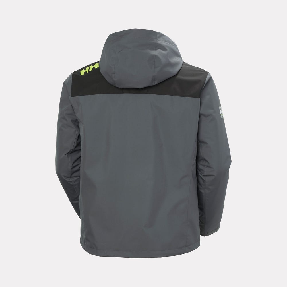 Men's Hooded Insulated Sailing Jacket - Navy