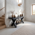 Rustic Farmhouse Solid Wood Console Table
