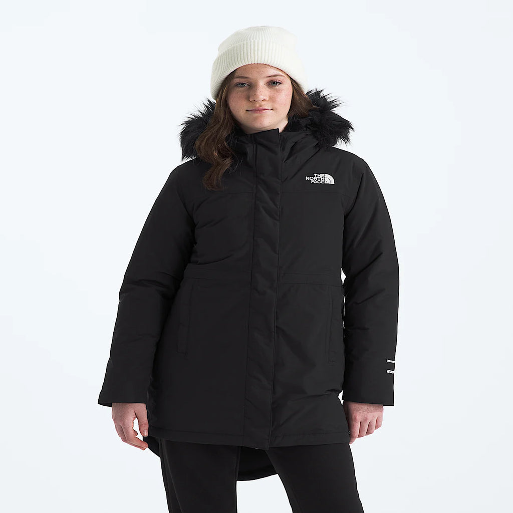 Girls' Insulated Parka - Black