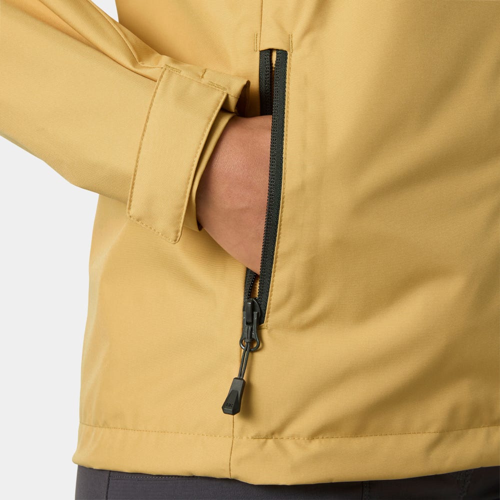 Women's Hooded Sailing Rain Jacket - Black