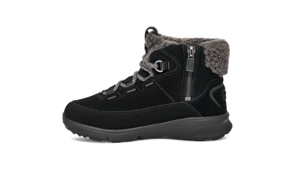 Kids' Waterproof Insulated Lace Boot - Black