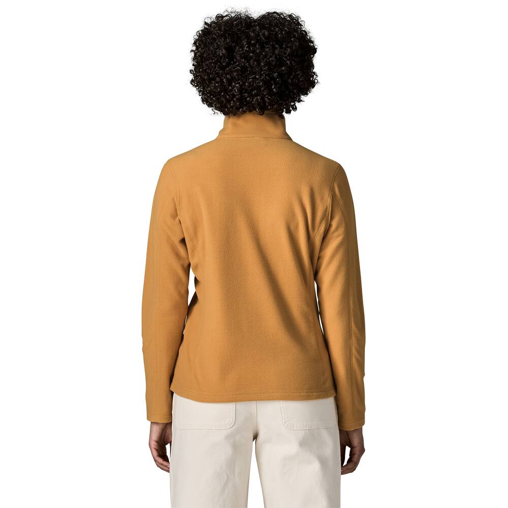 Women's Quarter-Zip Microfleece Pullover - Mango