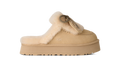 Women's Suede Platform Slipper - Chestnut
