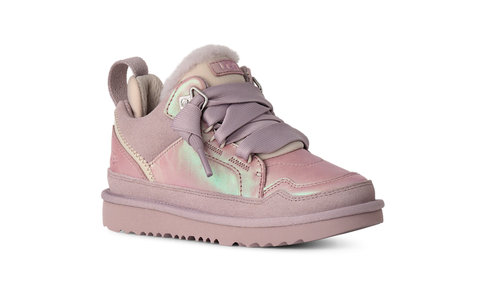 Kids' Iridescent Leather Sneaker